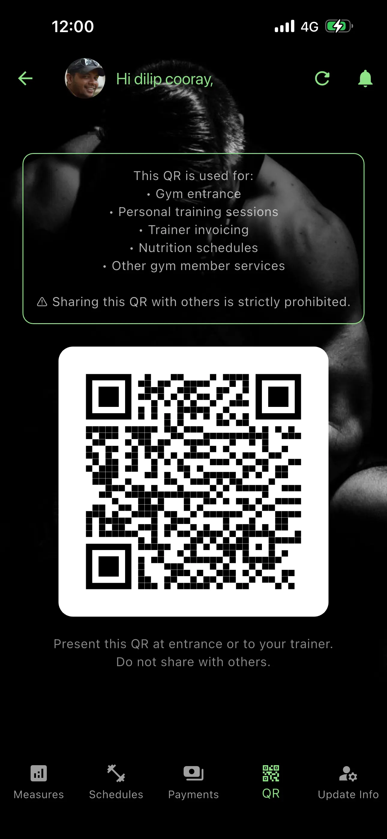 Gym Master App Screenshot